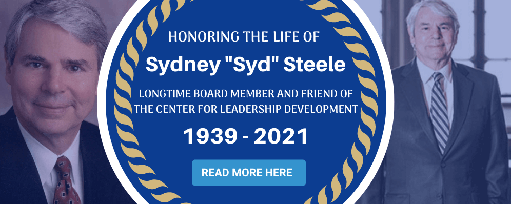 Tribute of Gratitude for Mr. Sydney “Syd” Steele